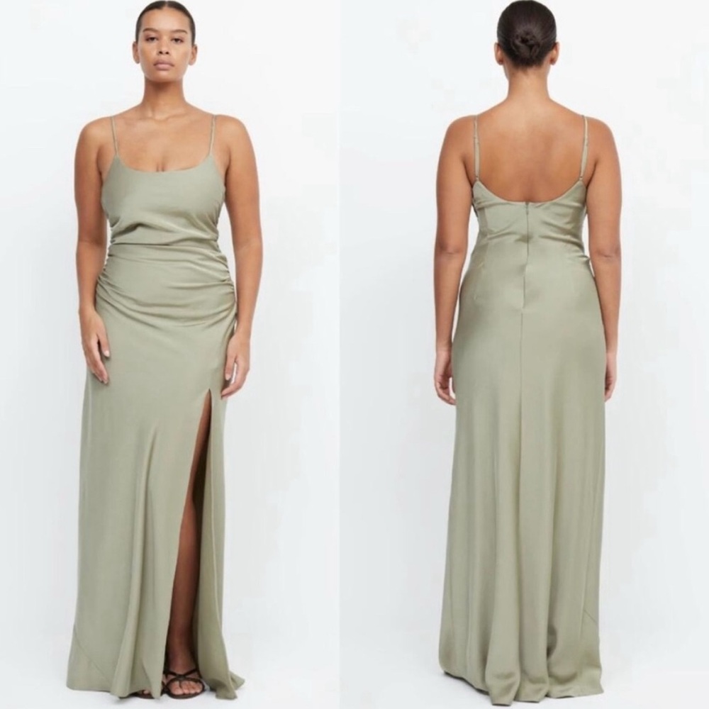 bec + bridge Sage Green Maxi Dress